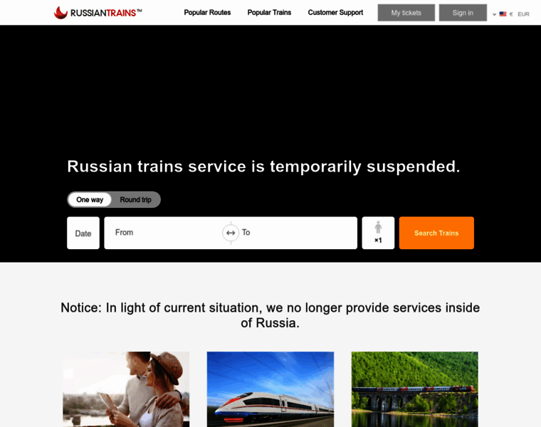 Russiantrains.com thumbnail