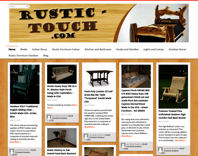 Rustic-touch.com thumbnail