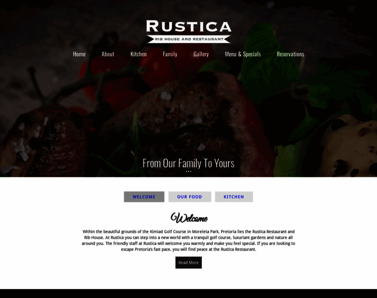 Rusticarestaurant.co.za thumbnail