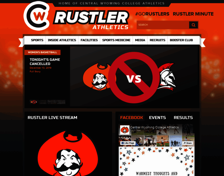 Rustlerathletics.com thumbnail