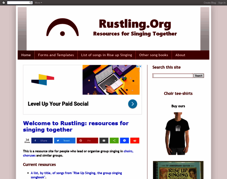 Rustling.org thumbnail