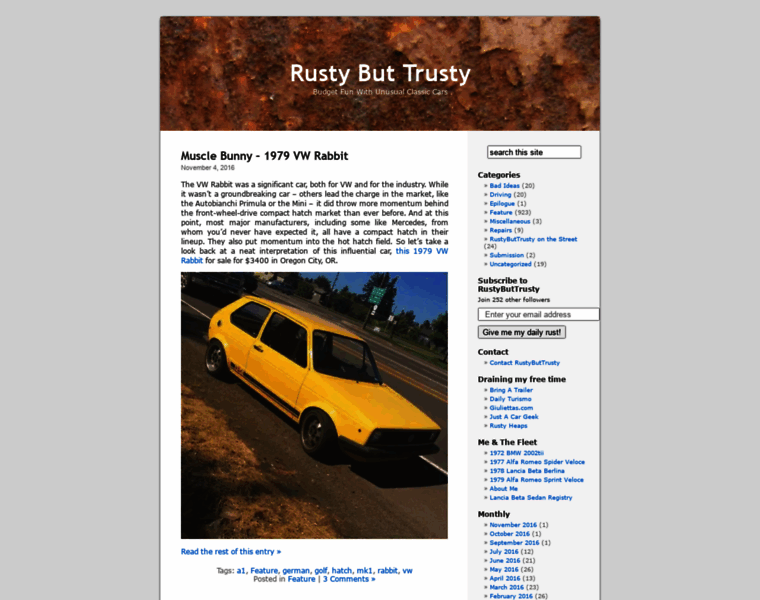 Rustybuttrusty.com thumbnail