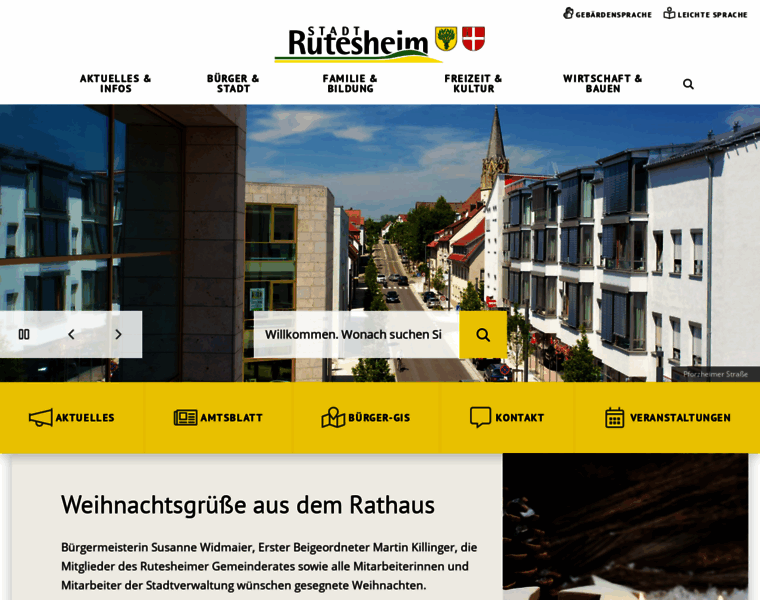 Rutesheim.de thumbnail