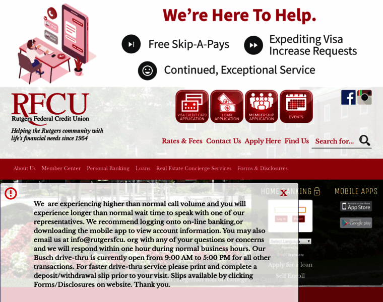 Rutgersfcu.org thumbnail