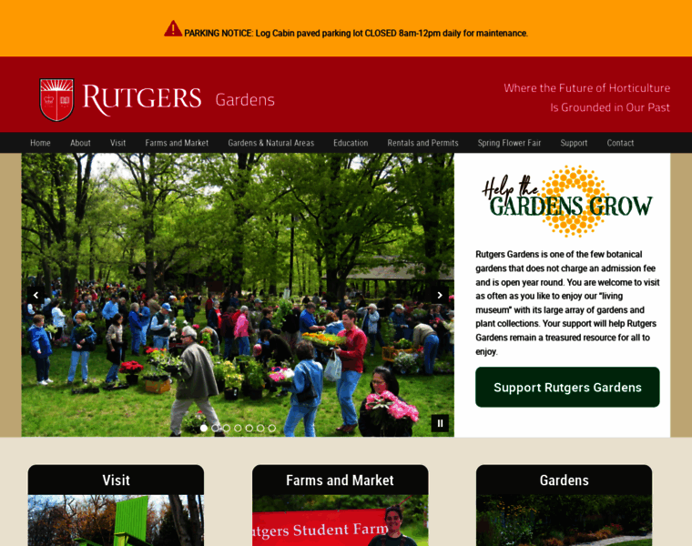 Rutgersgardens.rutgers.edu thumbnail