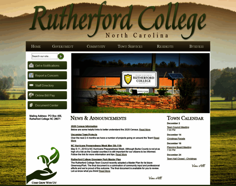 Rutherfordcollegenc.us thumbnail