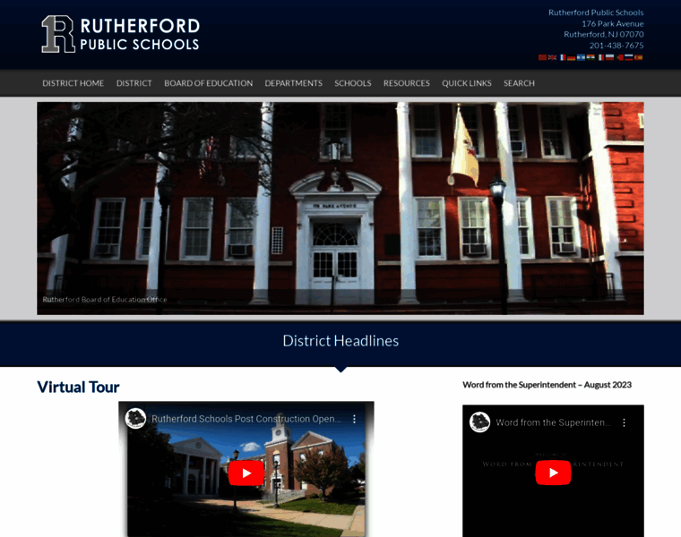 Rutherfordschools.org thumbnail