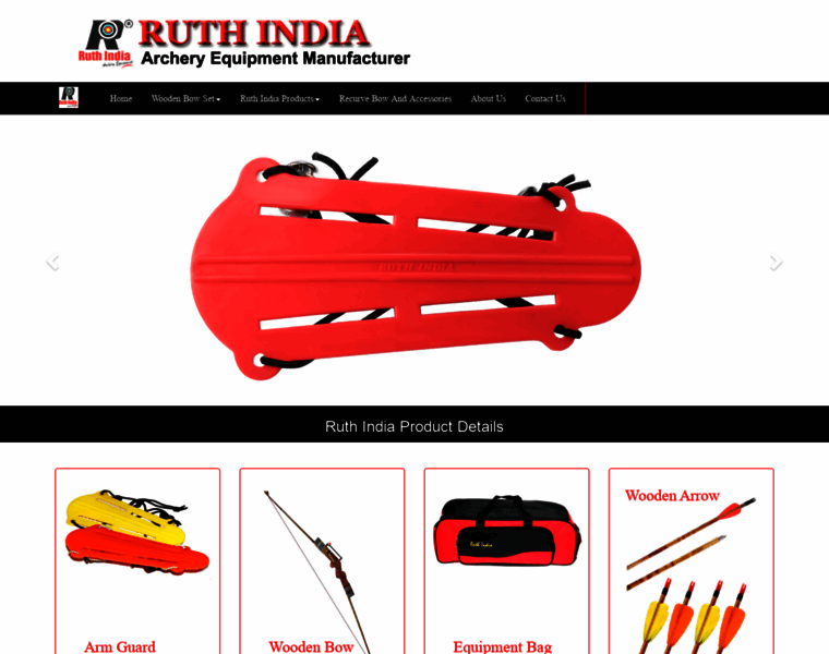Ruthindiaarchery.com thumbnail