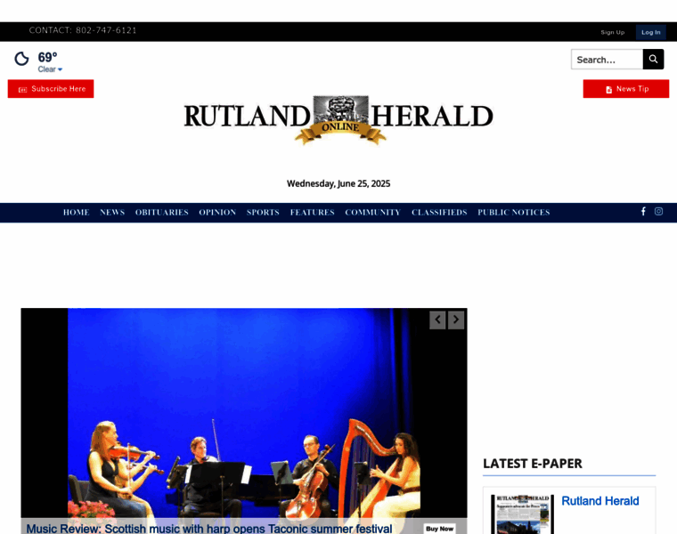 Rutlandherald.com thumbnail Rutlandherald.com thumbnail