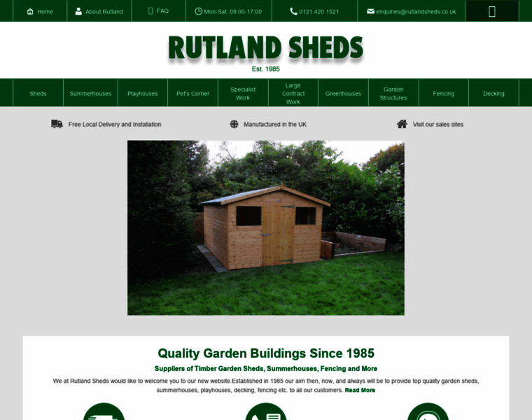 Rutlandsheds.co.uk thumbnail