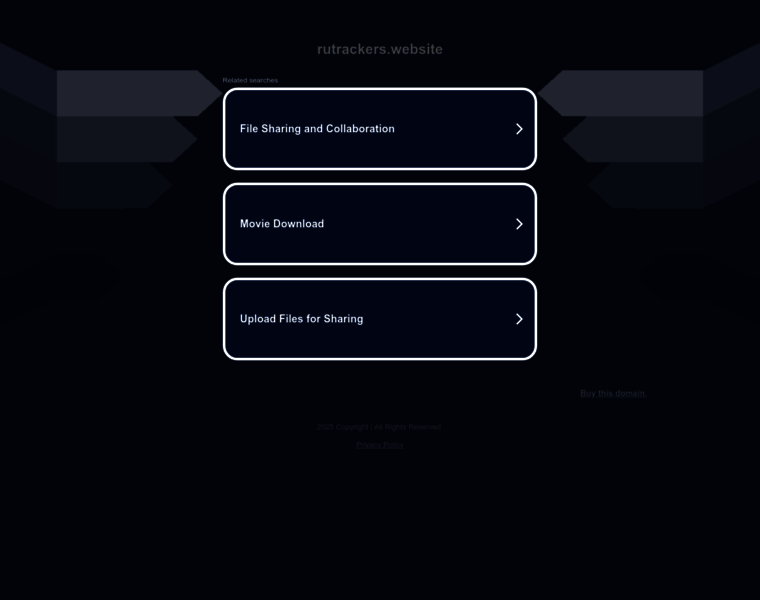 Rutrackers.website thumbnail