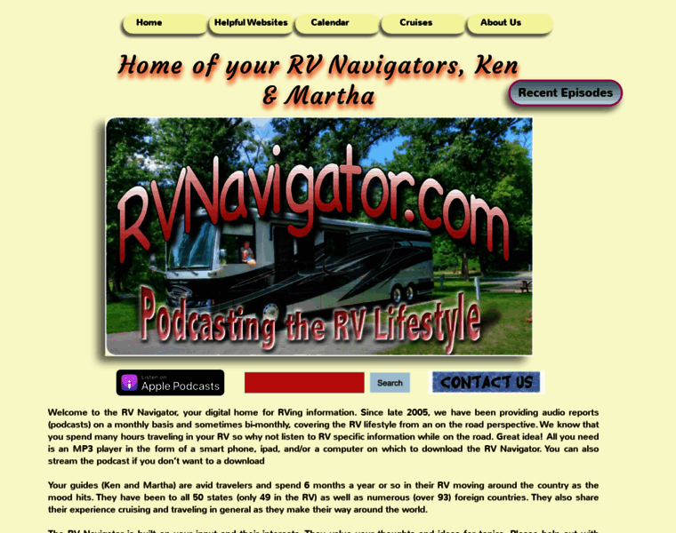 Rvnavigator.com thumbnail