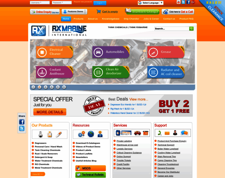 Rxmarine.com thumbnail