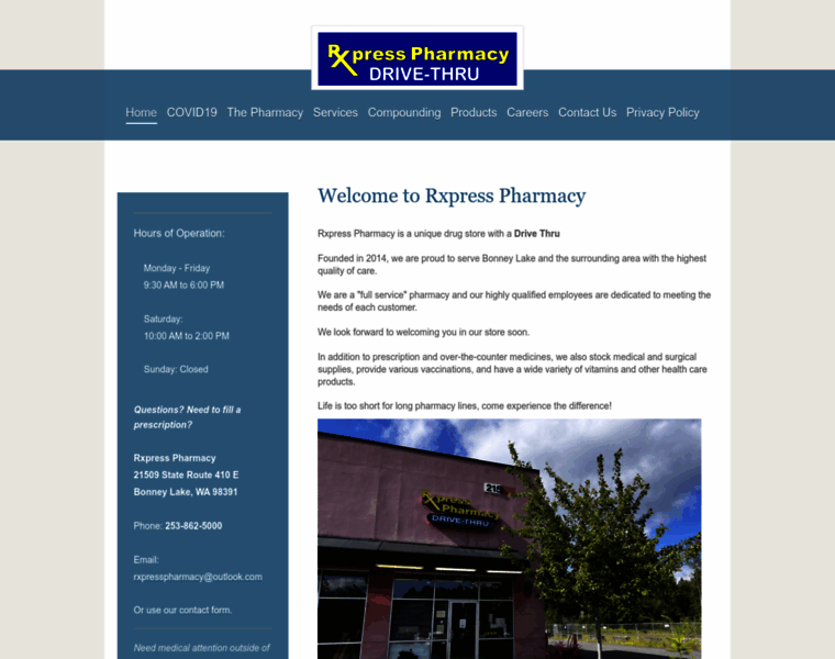 Rxpress-pharmacy.com thumbnail