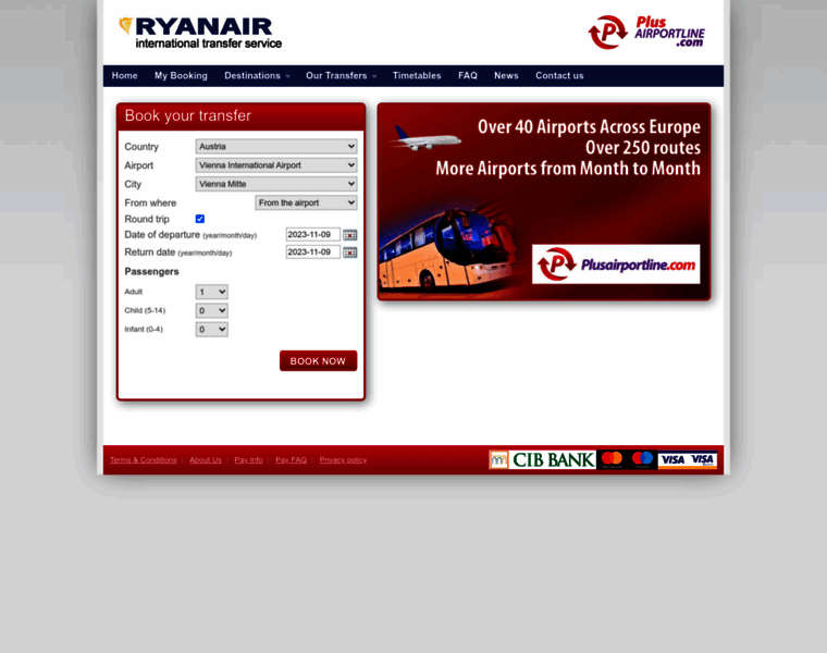 Ryanair.plusairportline.com thumbnail