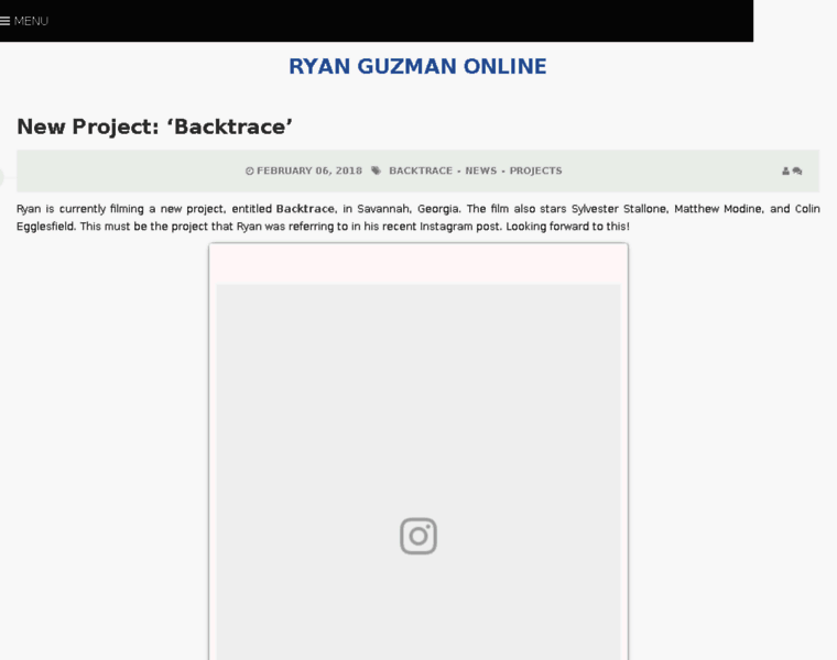Ryanguzman.net thumbnail