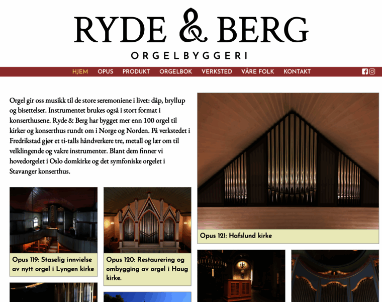 Ryde-berg.no thumbnail