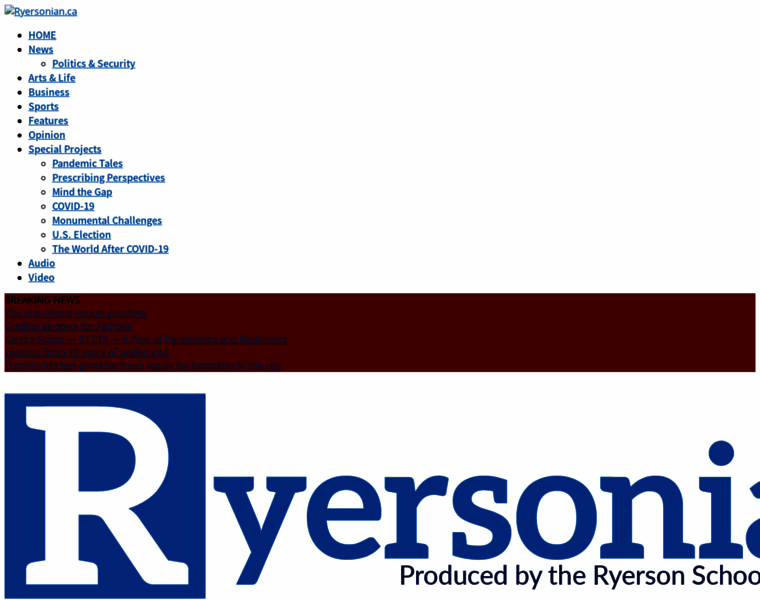 Ryersonian.ca thumbnail