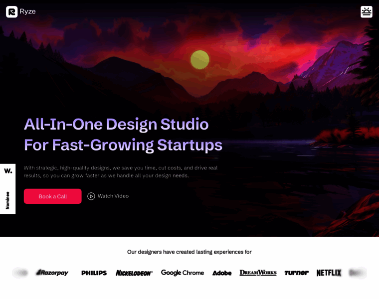 Ryzedesigns.com thumbnail