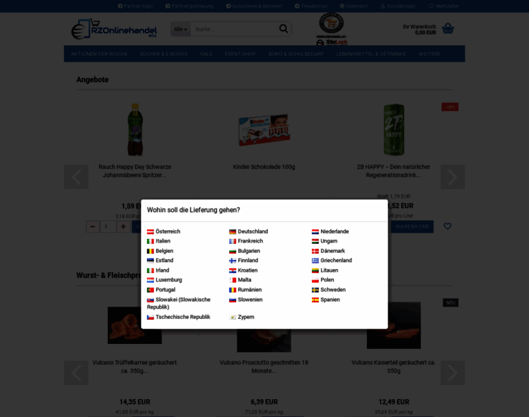 Rzonlinehandel.at thumbnail Rzonlinehandel.at thumbnail