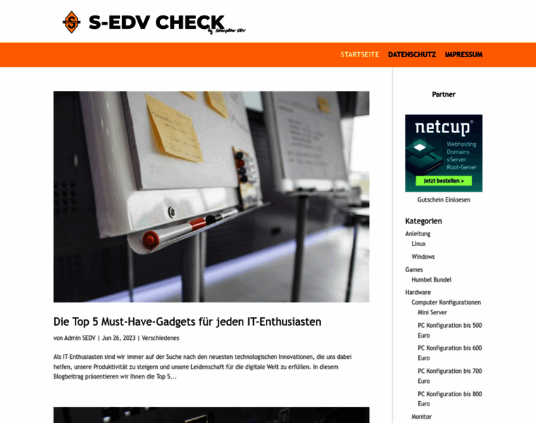 S-edv.com thumbnail