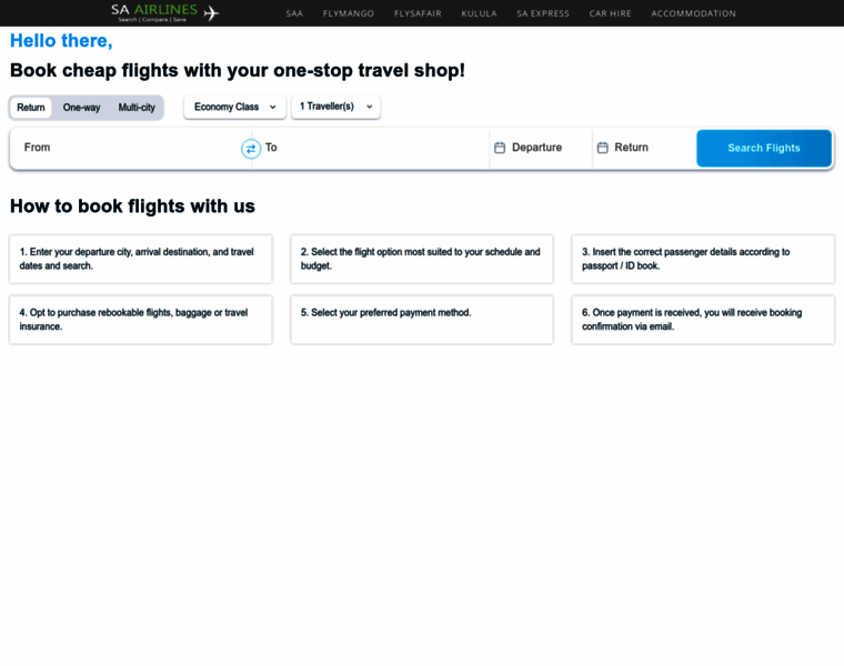 Sa-airlines.co.za thumbnail Sa-airlines.co.za thumbnail