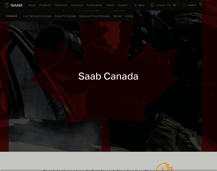 Saab.ca thumbnail