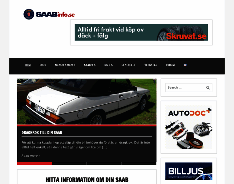 Saabinfo.se thumbnail