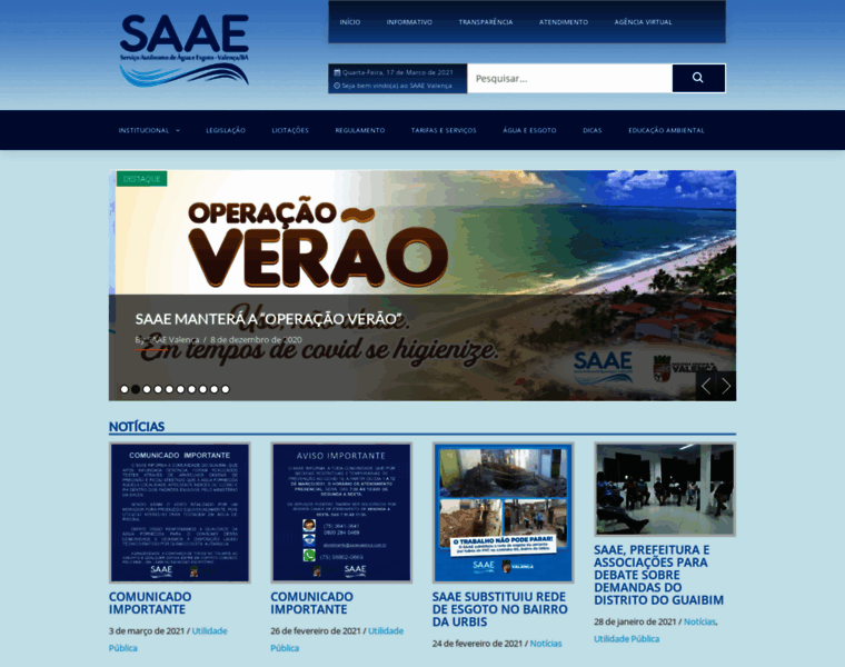 Saaevalenca.com.br thumbnail