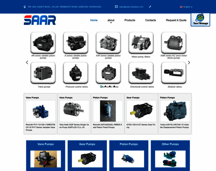 Saar-hydraulic.com thumbnail