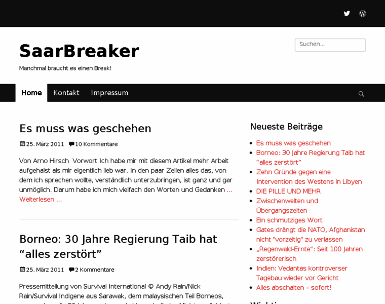 Saarbreaker.com thumbnail
