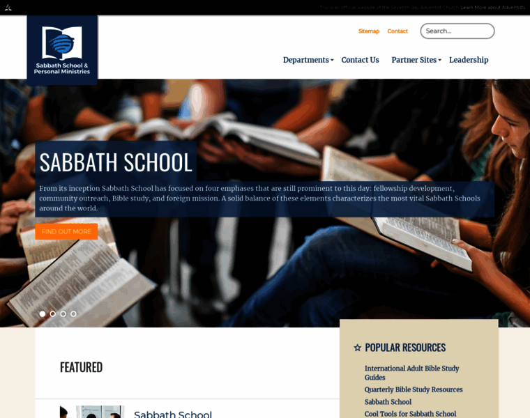Sabbathschoolpersonalministries.org thumbnail
