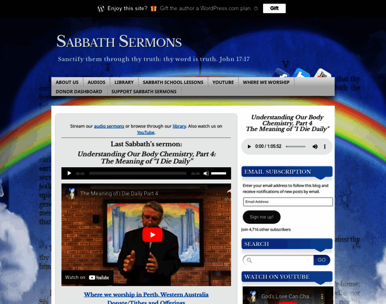 Sabbathsermons.com thumbnail