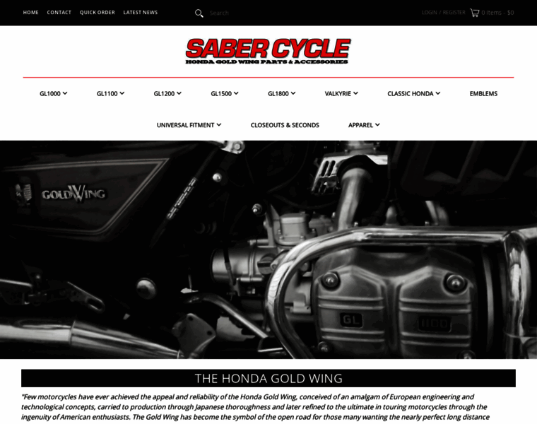 Saber-cycle.com thumbnail