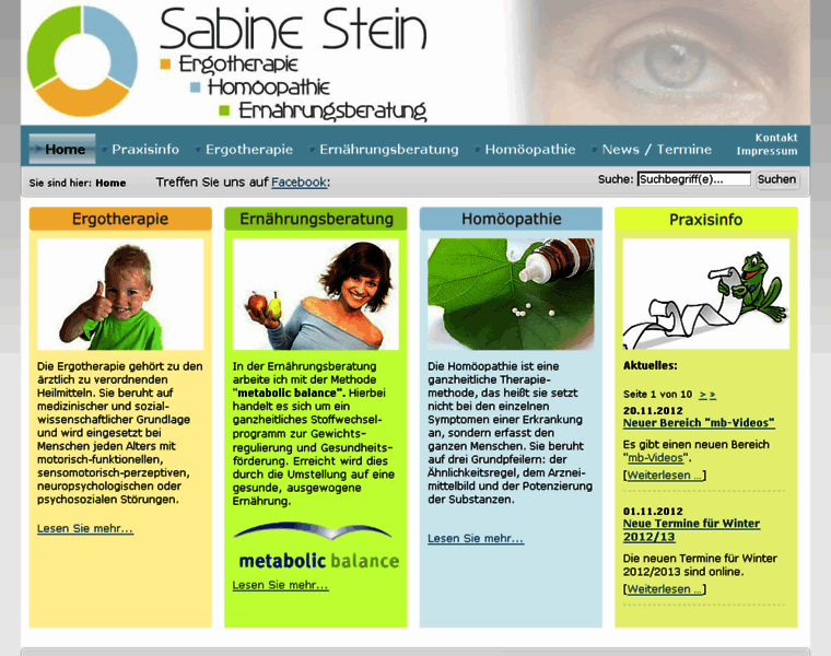 Sabine-stein.de thumbnail