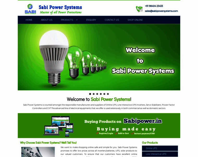 Sabipowersystems.com thumbnail