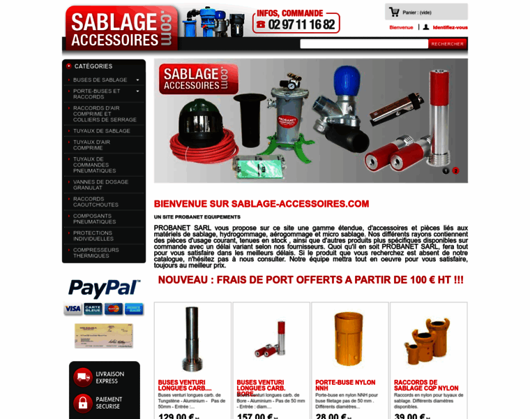 Sablage-accessoires.com thumbnail