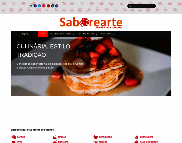 Saborearte.com.br thumbnail