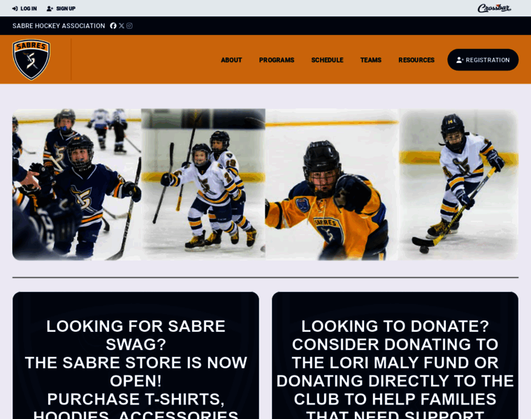 Sabrehockey.com thumbnail