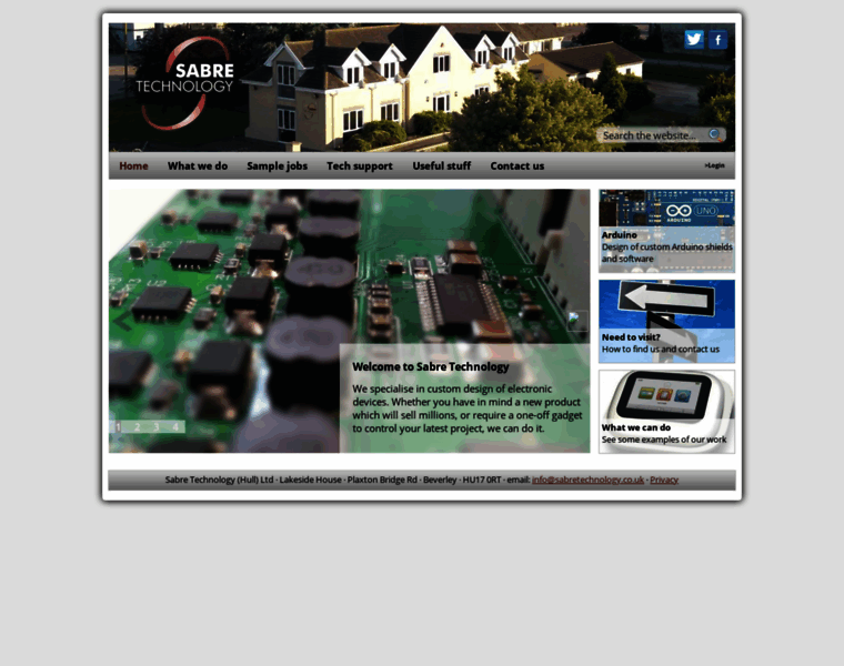 Sabretechnology.co.uk thumbnail