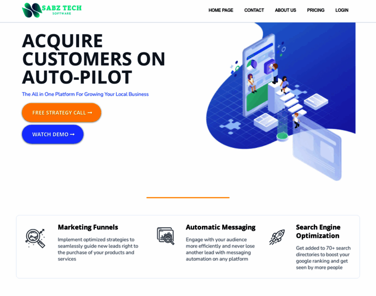 Sabzcrm.com thumbnail