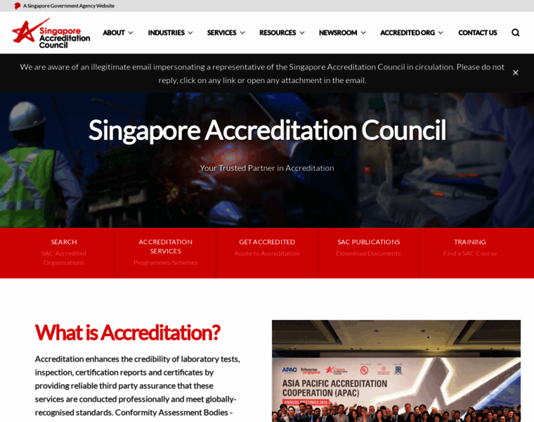 Sac-accreditation.gov.sg thumbnail