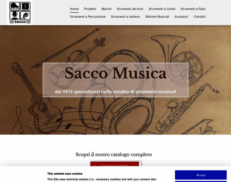 Saccomusica.com thumbnail