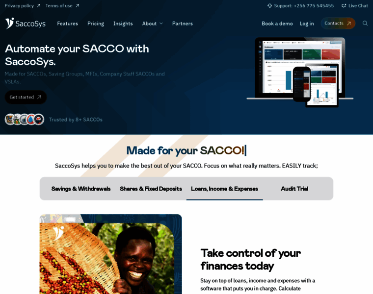 Saccosys.com thumbnail Saccosys.com thumbnail