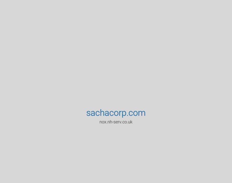 Sachacorp.com thumbnail