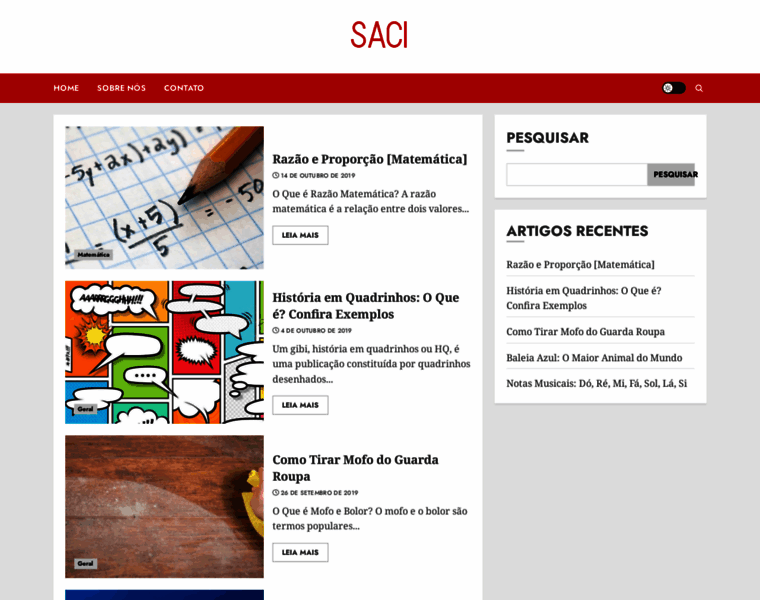 Saci.org.br thumbnail
