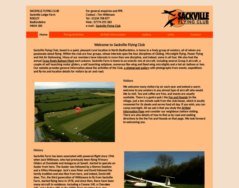 Sackvilleflyingclub.co.uk thumbnail