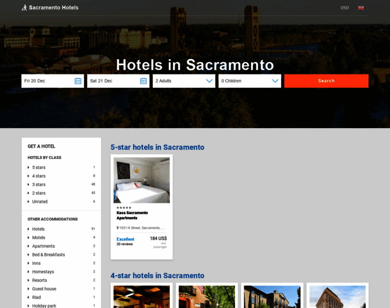 Sacramentocaliforniahotels.com thumbnail