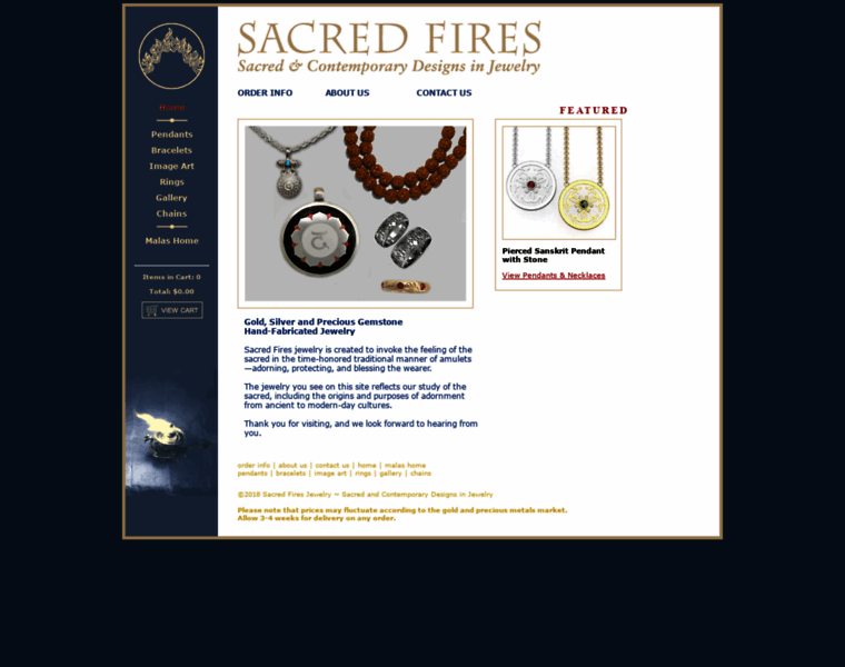 Sacredfiresjewelry.com thumbnail