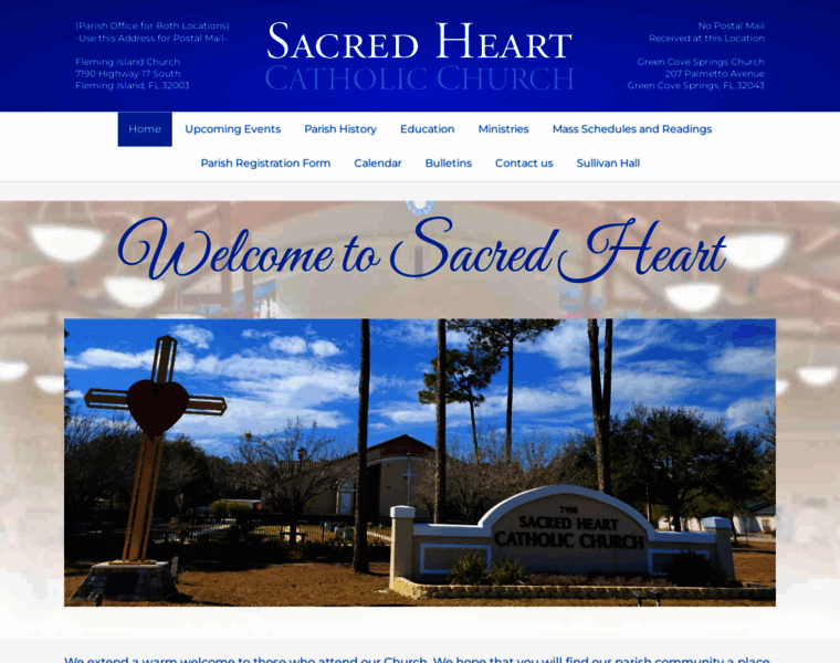 Sacredheartcatholicchurch.org thumbnail